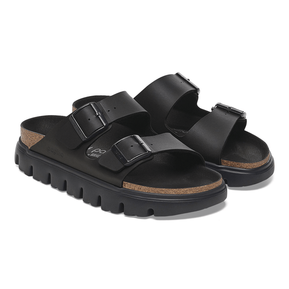 Birkenstock Women's Arizona Chunky Birko-Flor Black/Black
