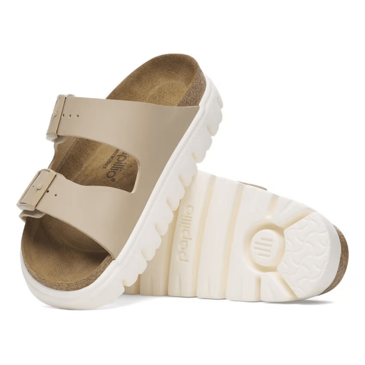 Birkenstock Women's Arizona Chunky Birko-Flor Sandcastle