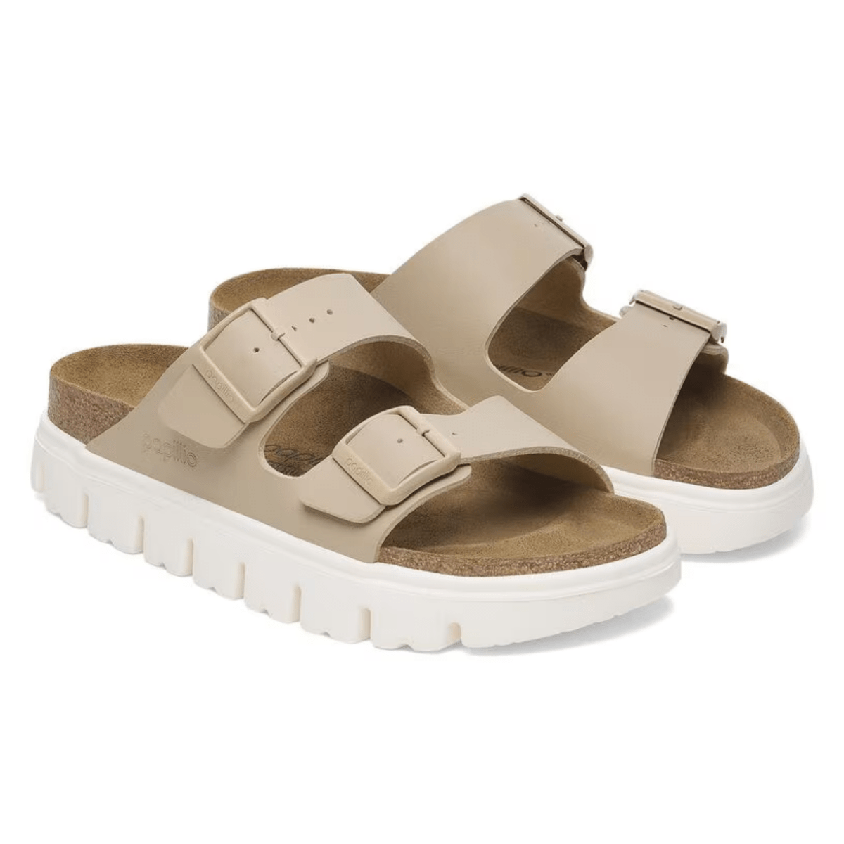 Birkenstock Women's Arizona Chunky Birko-Flor Sandcastle