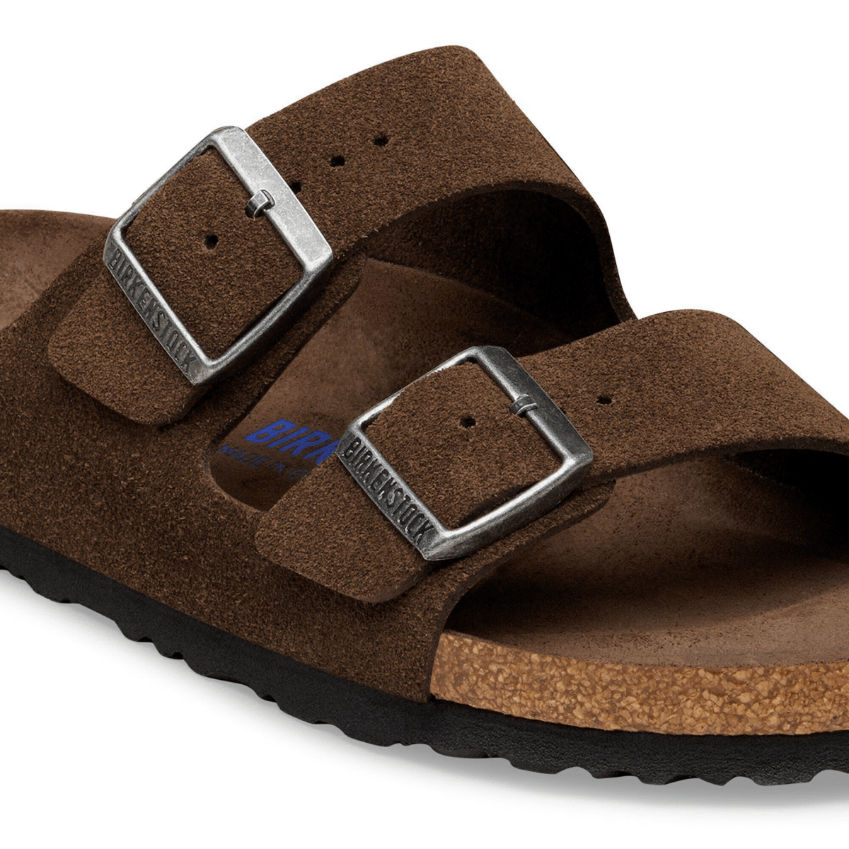 Birkenstock Women's Arizona Soft Footbed Carafe Tonal Suede