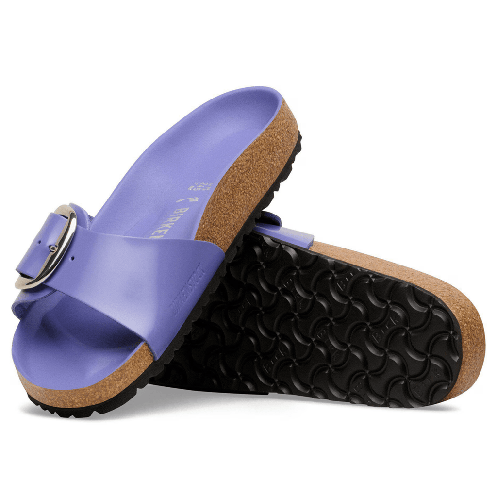 Birkenstock Women's Madrid Big Buckle High-Shine Purple Dusk
